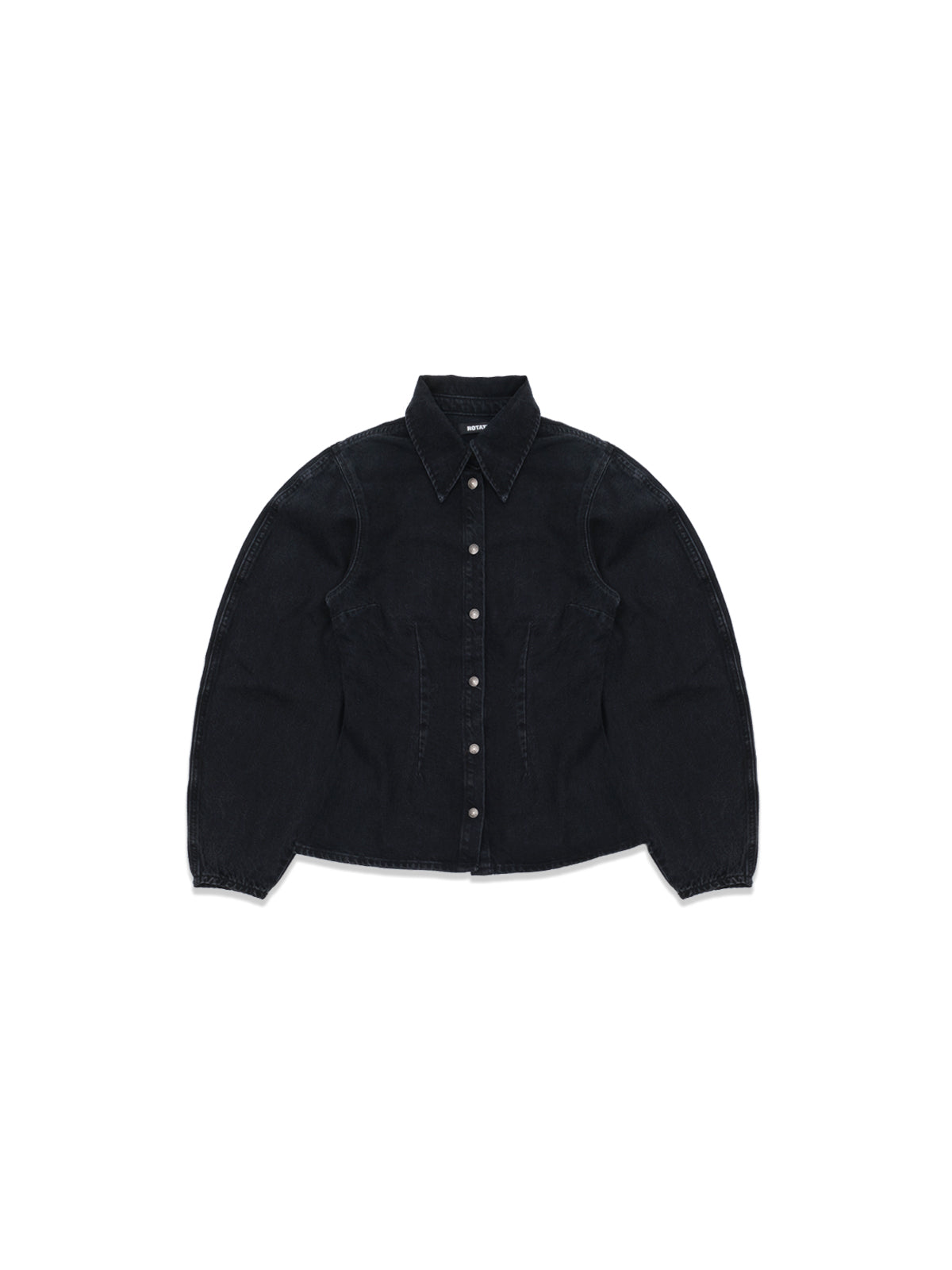 vinetta fitted denim shirt 116531D04- D04 ROTATE 