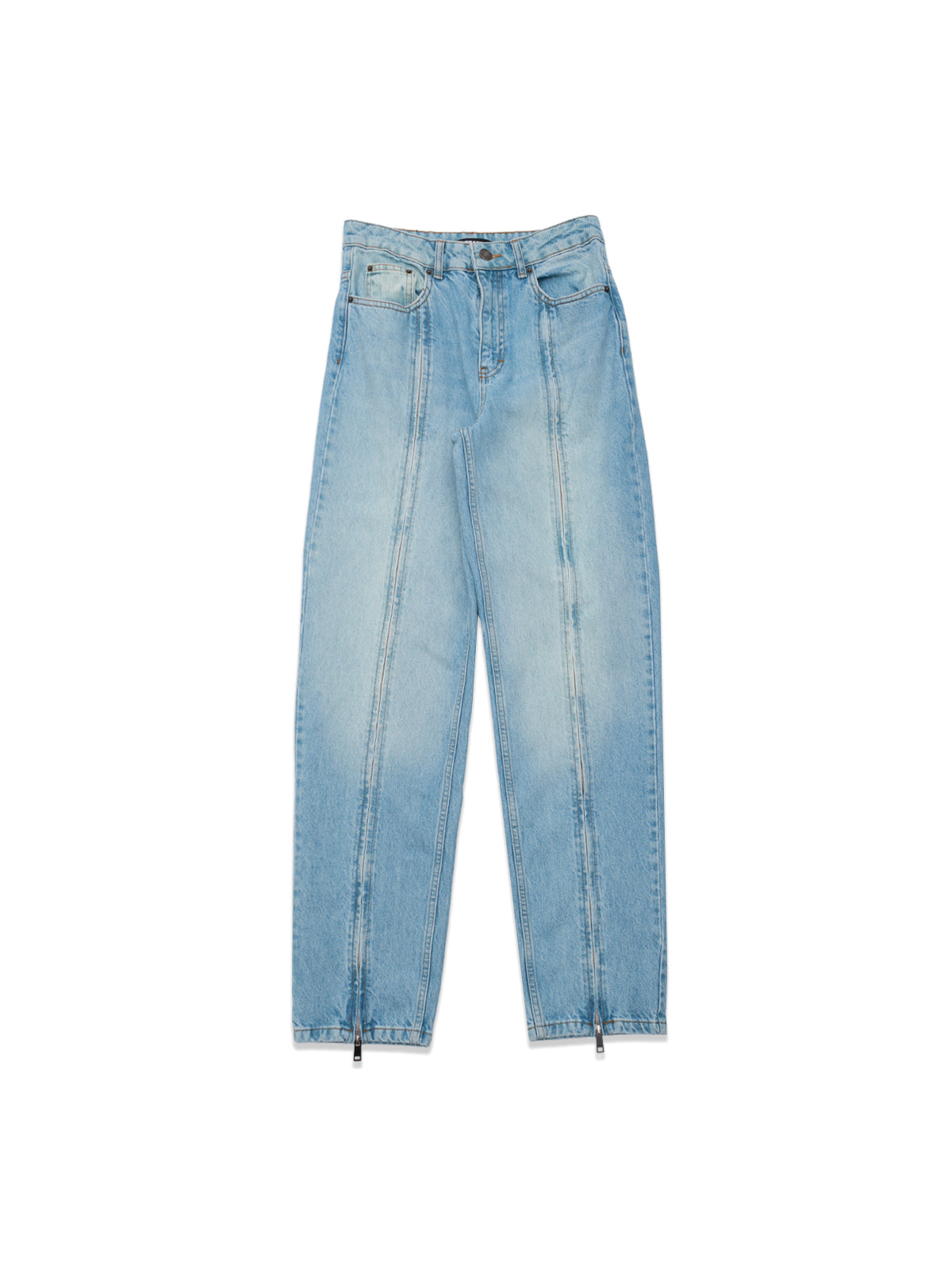 betty straight denim zip jeans 1165341468- 1468 ROTATE 