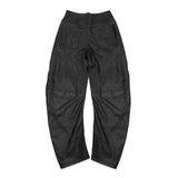 cela barrel leg leather pants 116577100- 100 ROTATE 