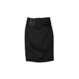 midi rose skirt 116808100- 100 ROTATE 