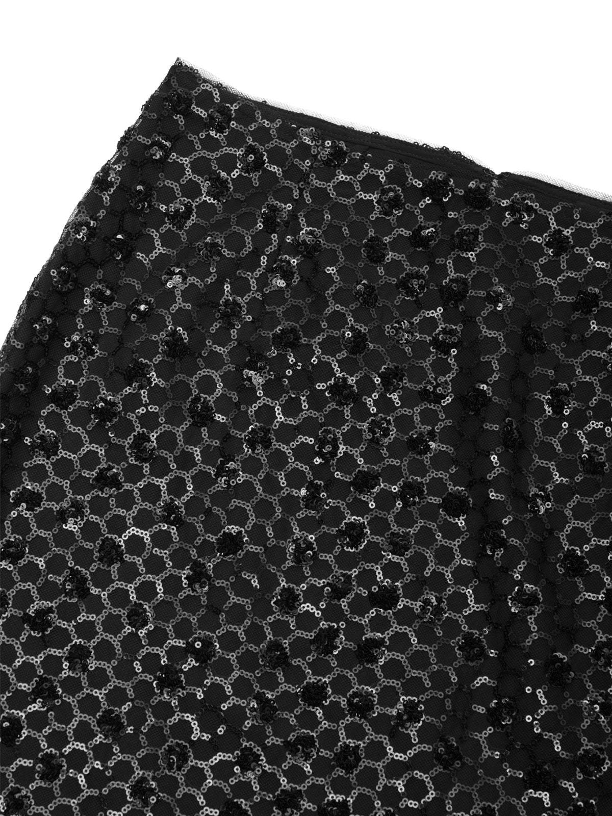 sequins midi skirt 116925100- 100 ROTATE 