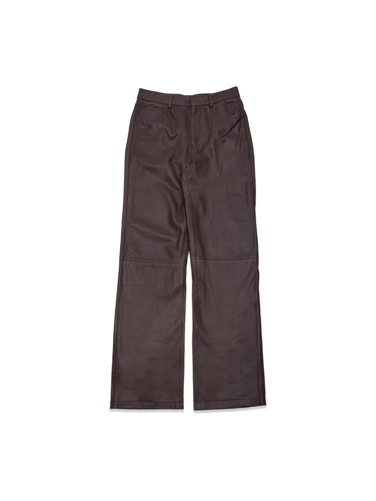 rotie straight leather pants 1170121667- 1667 ROTATE 