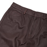 rotie straight leather pants 1170121667- 1667 ROTATE 