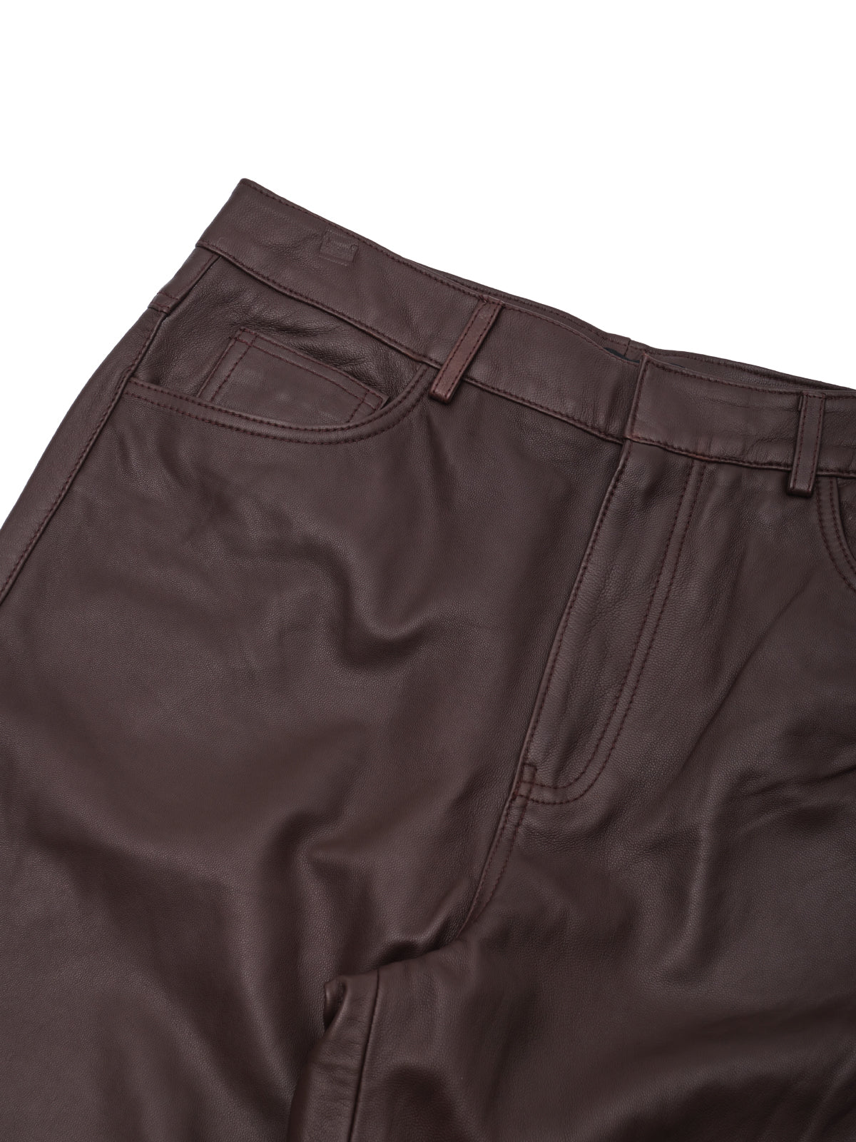 rotie straight leather pants 1170121667- 1667 ROTATE 