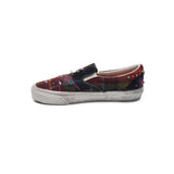 lx classic slip-on 98 harris tweed red/multi VN000E96- BJN1 VANS 