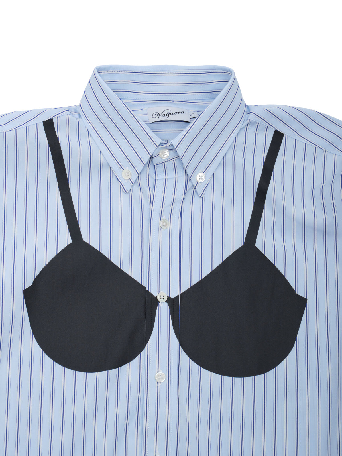 women tromper l'oeil button down VAQ12B002- BLS VAQUERA 
