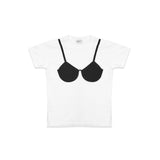 bra t-shirt VAQ12T001- WHT VAQUERA 
