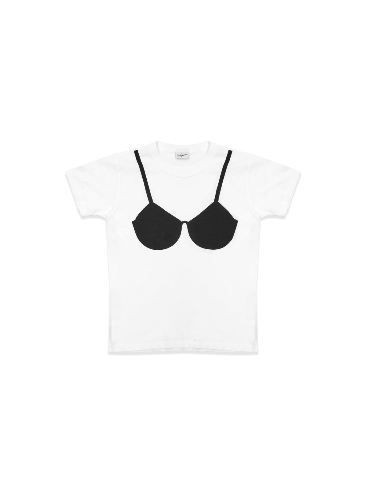 bra t-shirt VAQ12T001- WHT VAQUERA 