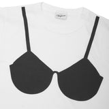 bra t-shirt VAQ12T001- WHT VAQUERA 