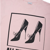 all eyes on me oversized t-shirt VAQ12T015- PNK VAQUERA 