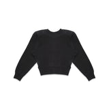 shoulder pad sweatshirt VAQ12T016- BK VAQUERA 
