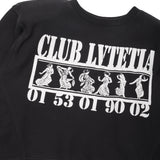 shoulder pad sweatshirt VAQ12T016- BK VAQUERA 