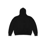 trompe l'oeil zip hoodie VAQ12T019- BK VAQUERA 