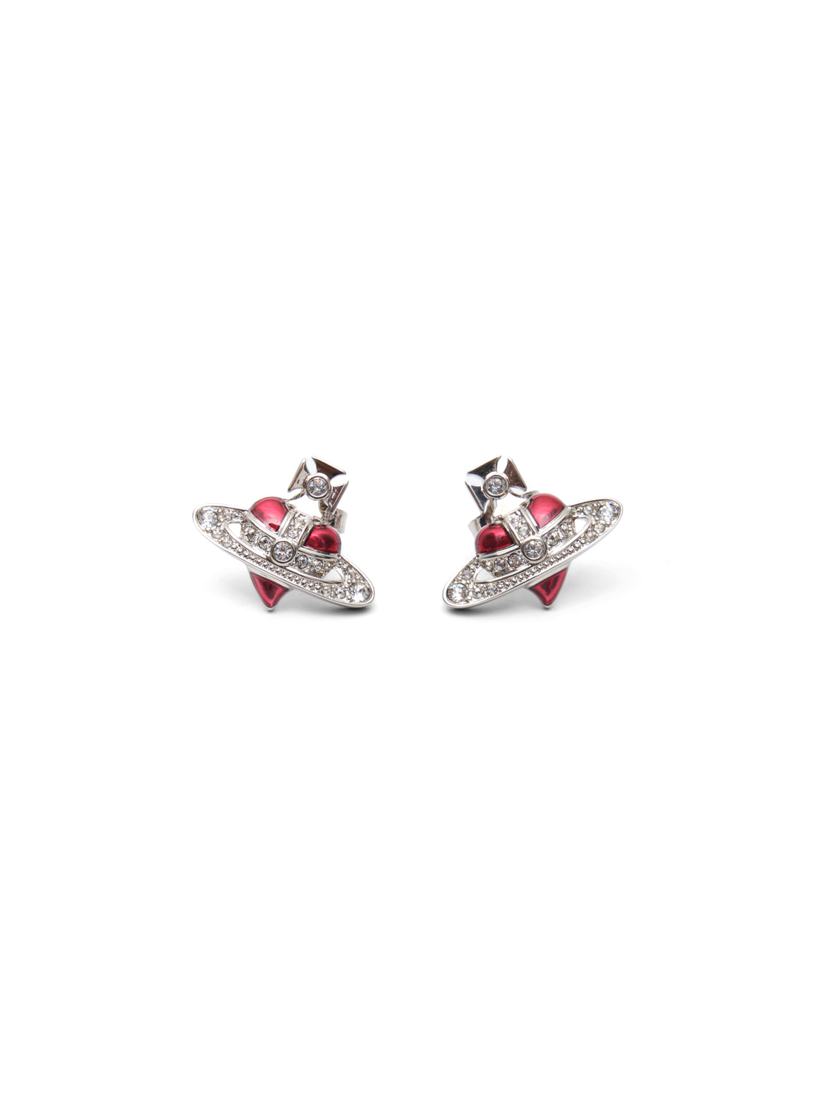 new diamante heart earrings 6201033K-02P383-CN- P383 VIVIENNE WESTWOOD 