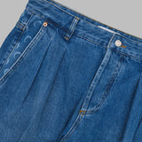 light blue denim straight jeans MPA094ACDEN0002- BL05 MARINE SERRE 