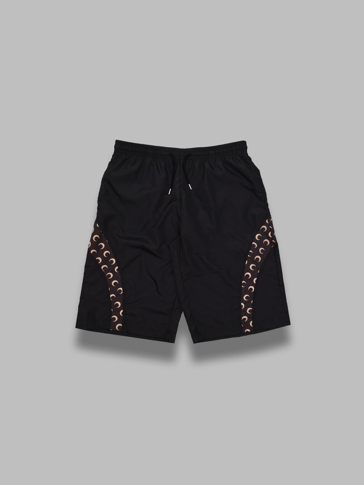 moon printed swimwear boardshorts MSW003ACWOV0088- BK99 MARINE SERRE 