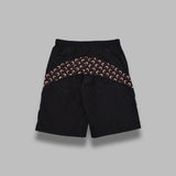 moon printed swimwear boardshorts MSW003ACWOV0088- BK99 MARINE SERRE 