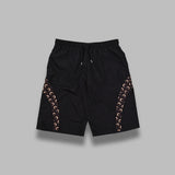 moon printed swimwear boardshorts MSW003ACWOV0088- BK99 MARINE SERRE 