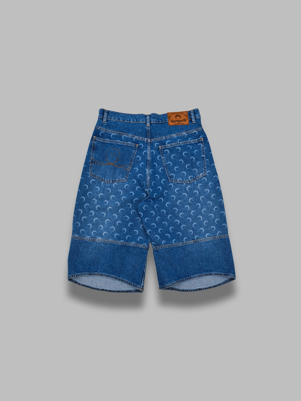 light blue denim bermuda USH004BCDEN0002- BL05 MARINE SERRE 