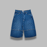 light blue denim bermuda USH004BCDEN0002- BL05 MARINE SERRE 
