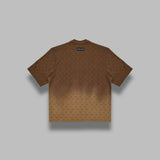 faded moon ss crewneck t-shirt UTT001ACJER0070- BG40 MARINE SERRE 