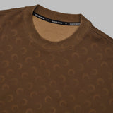 faded moon ss crewneck t-shirt UTT001ACJER0070- BG40 MARINE SERRE 