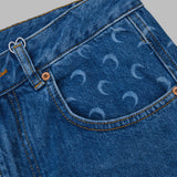light blue denim baggy jeans WPA174ACDEN0002- BL05 MARINE SERRE 