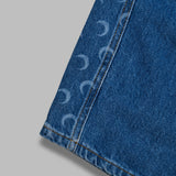 light blue denim baggy jeans WPA174ACDEN0002- BL05 MARINE SERRE 