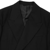 double breasted blazer M126-040- BK MFPEN 