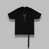 jumbo short sleeve t-shirt DU01F4274-RNEP2- 1109 RICK OWENS DRKSHDW 