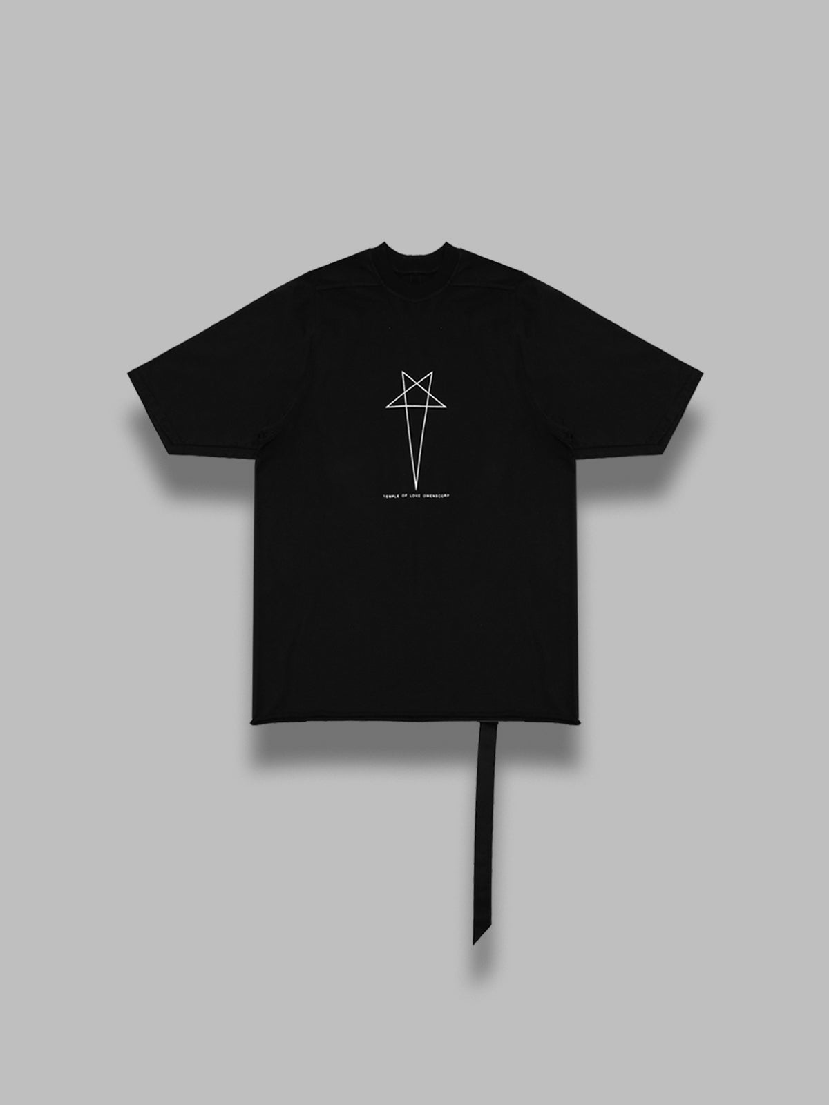 jumbo short sleeve t-shirt DU01F4274-RNEP2- 1109 RICK OWENS DRKSHDW 