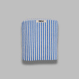 towel - coastal blue stripes TOWEL-100X150- CBS TEKLA 
