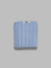 towel - coastal blue stripes