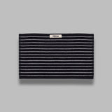 towel - black stripes TOWEL-30X50- BKS TEKLA 