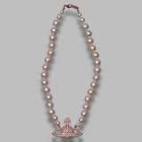 one row pearl bas relief 63010106-02G128-CN- G128 VIVIENNE WESTWOOD 