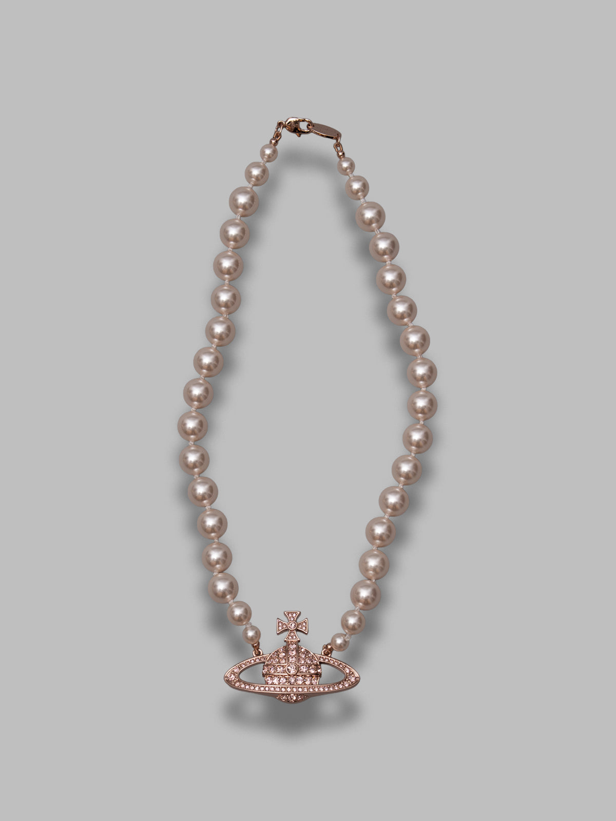 one row pearl bas relief 63010106-02G128-CN- G128 VIVIENNE WESTWOOD 
