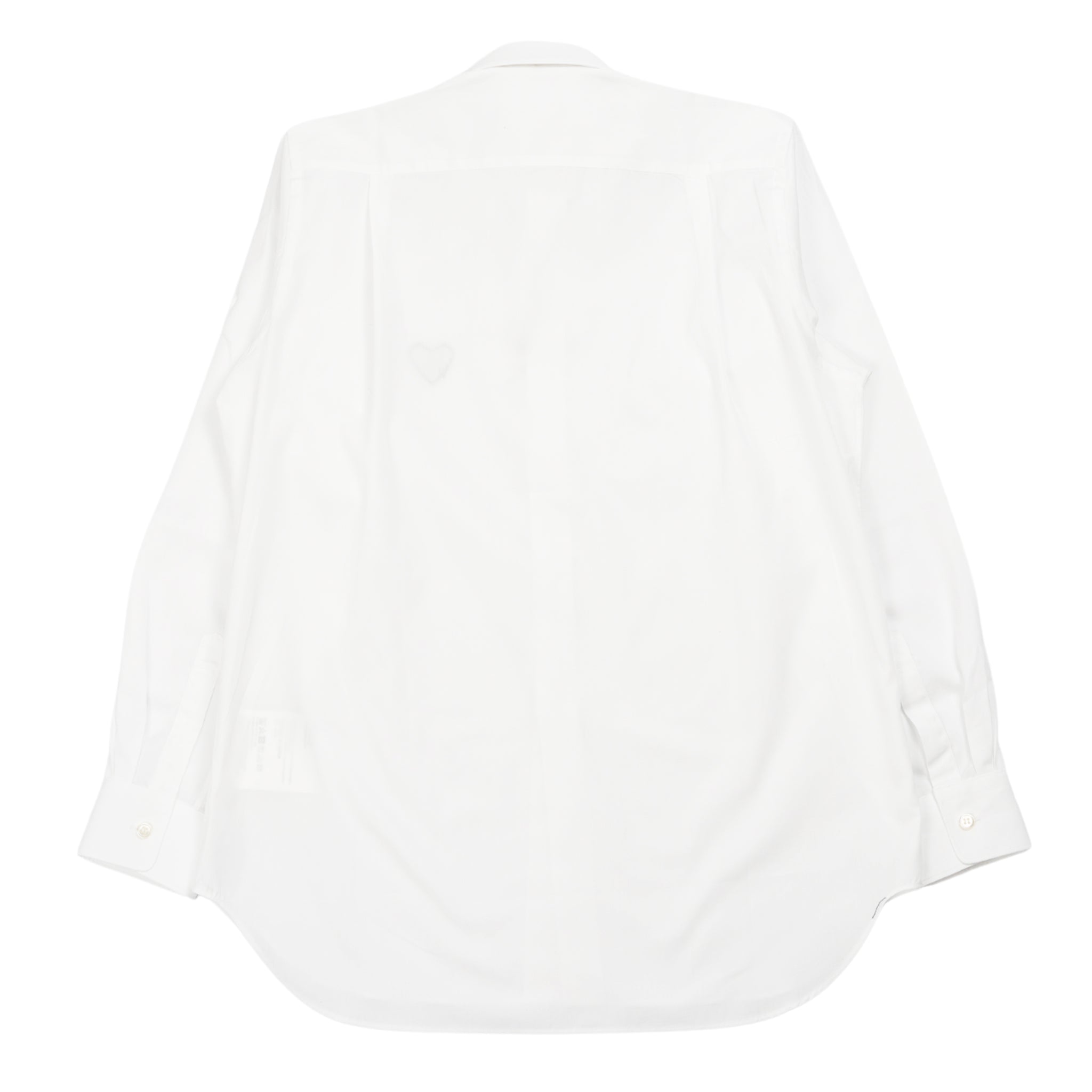 Camicia in cotone in bianco