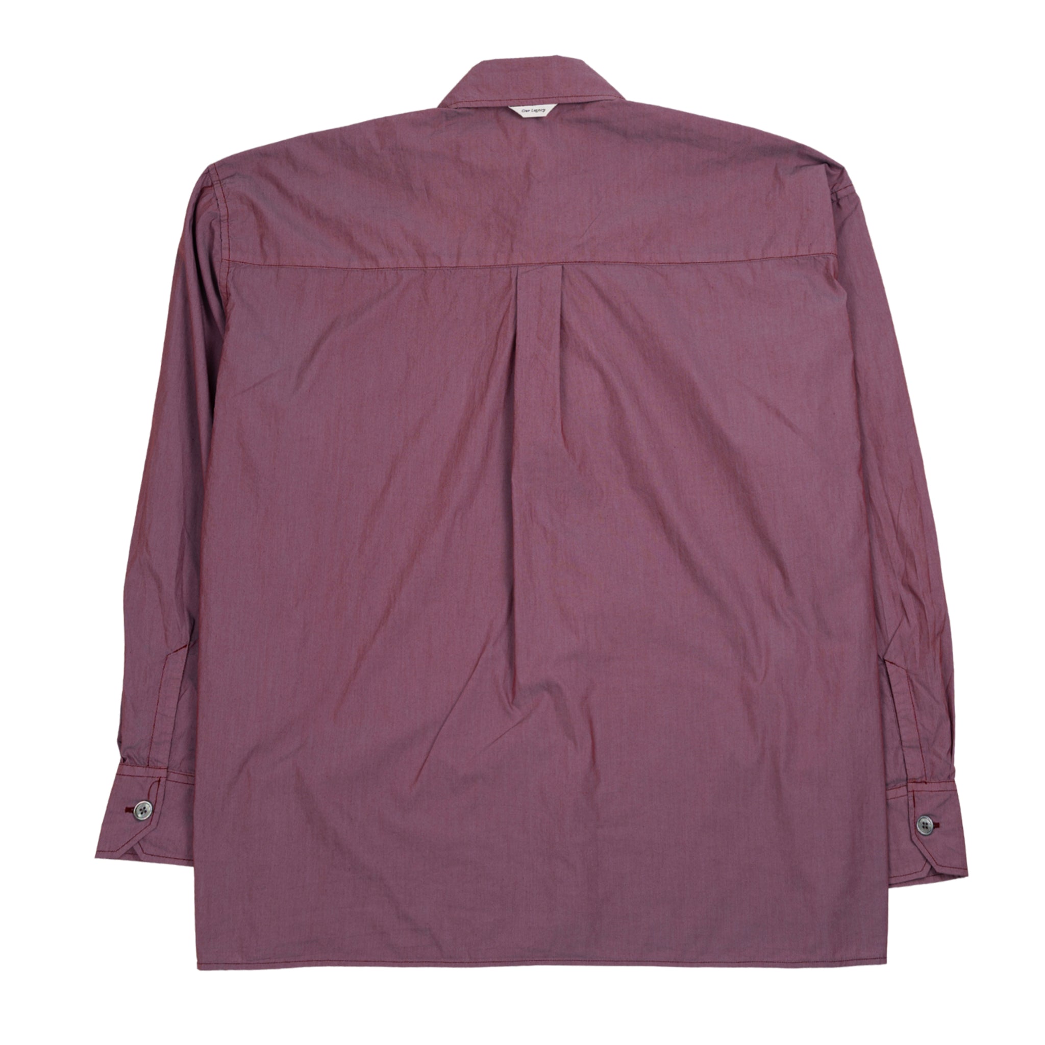 Borrowed camicia in lampone
