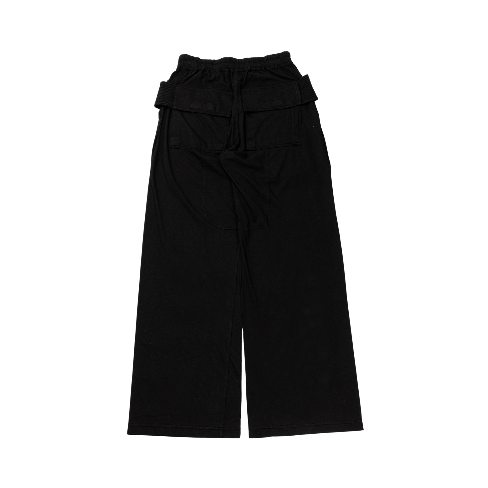 Creatch pantalone cargo ampio con cordoncino in nero
