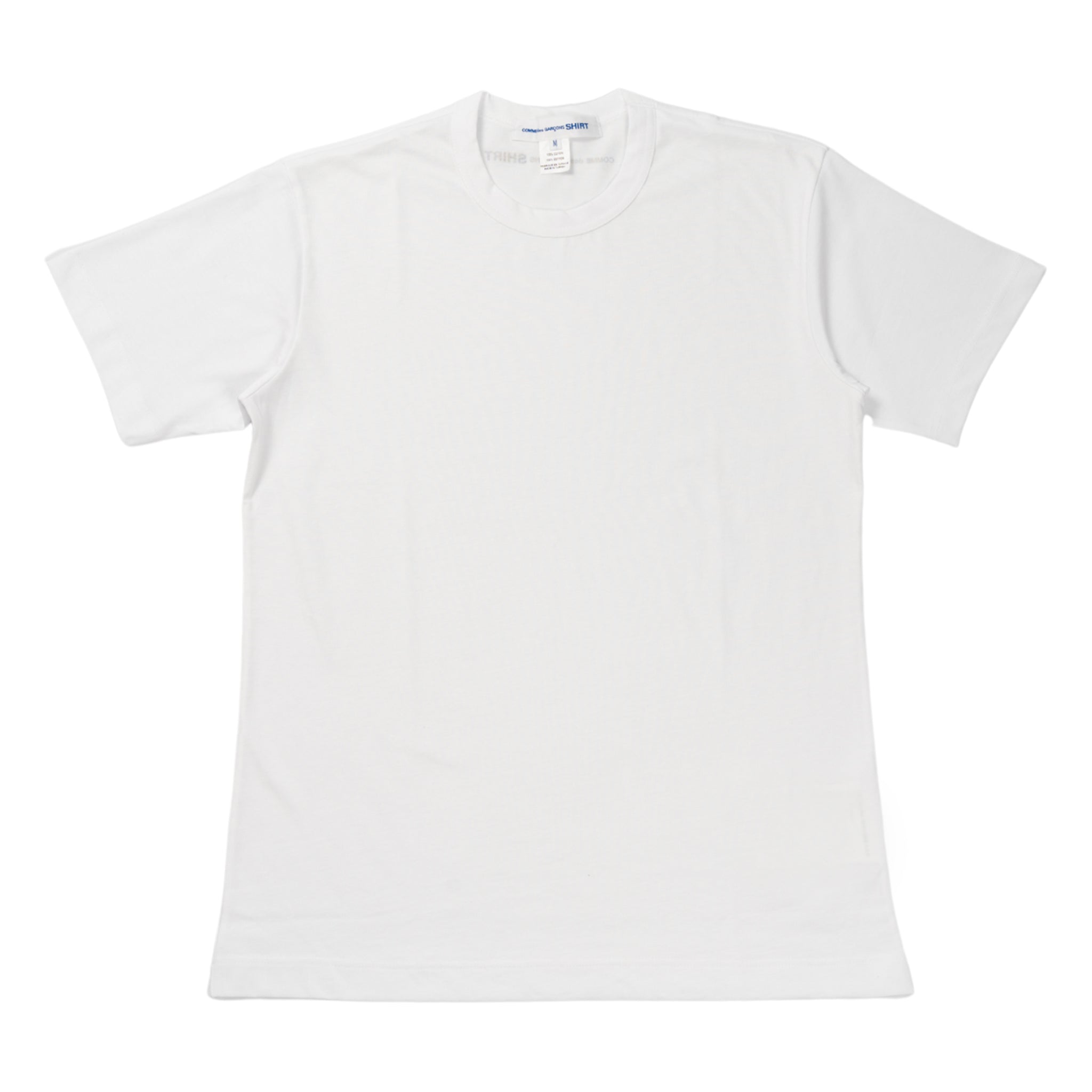 T-shirt in cotone in bianco