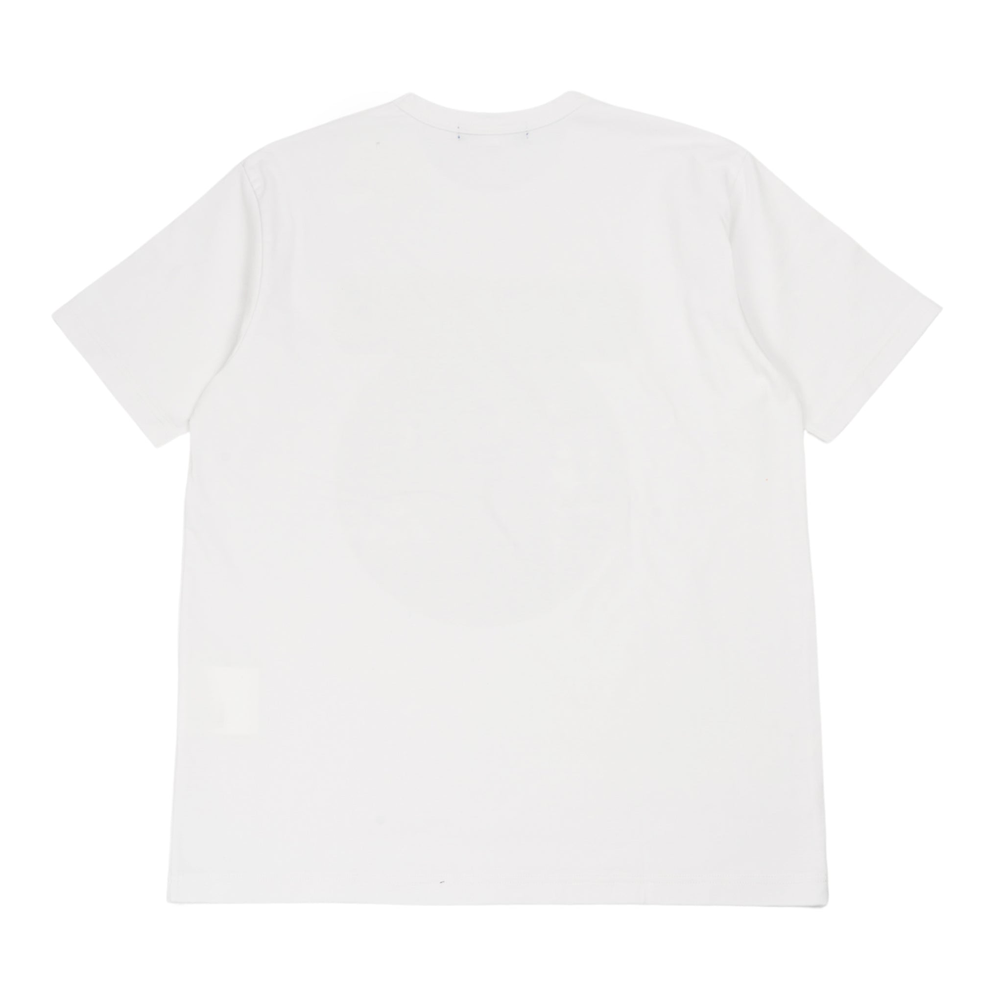 T-shirt in cotone in bianco