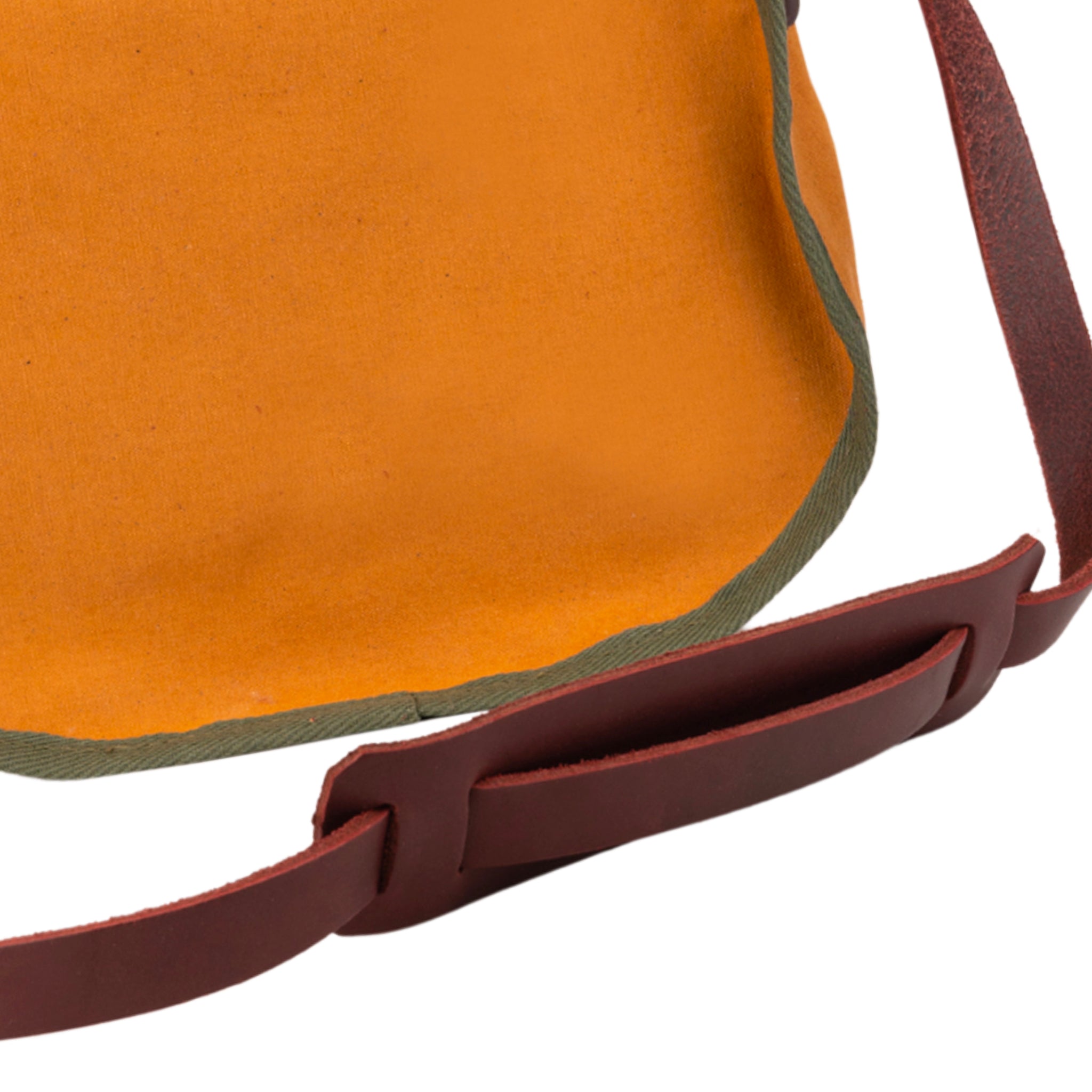 Sunforger Binocular borsa in cotone in ocra