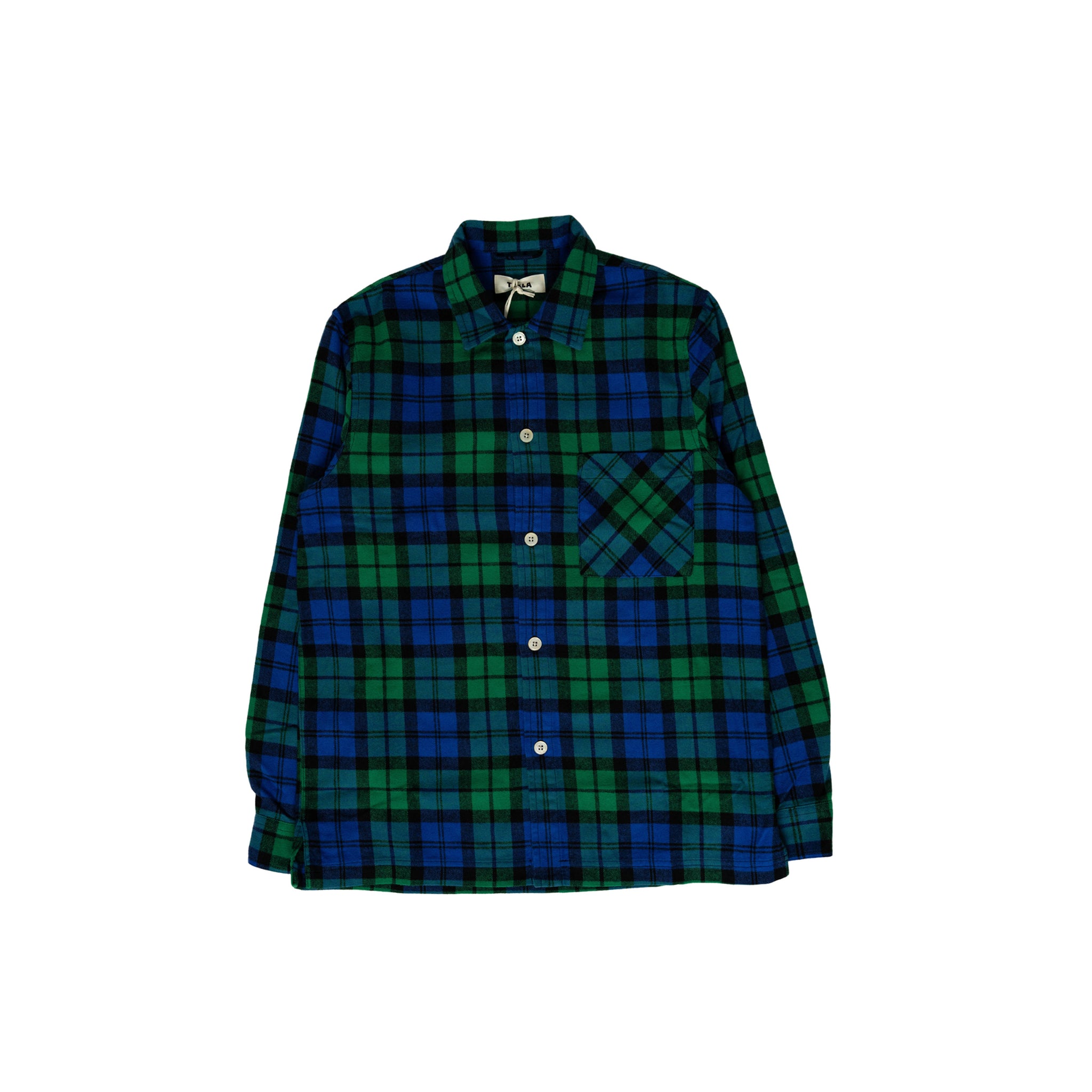 Sleepwear Flannel Unisex Shirt