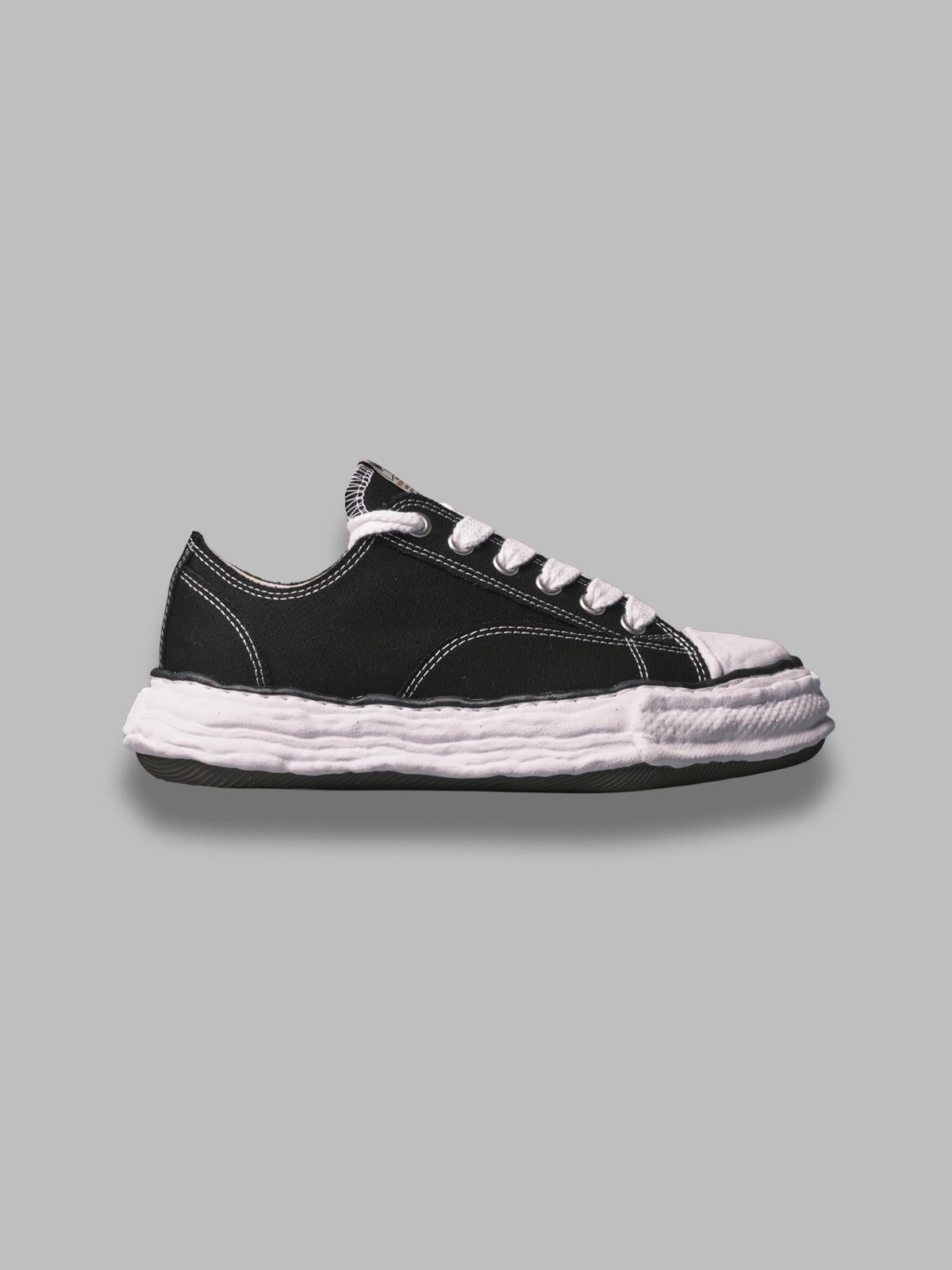 peterson 23 / original sole canvas low-top sneaker A11FW702- BK MAISON MIHARA YASUHIRO 