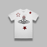 orb & stars classics t-shirt 3G010056-J00B9- A401 VIVIENNE WESTWOOD 