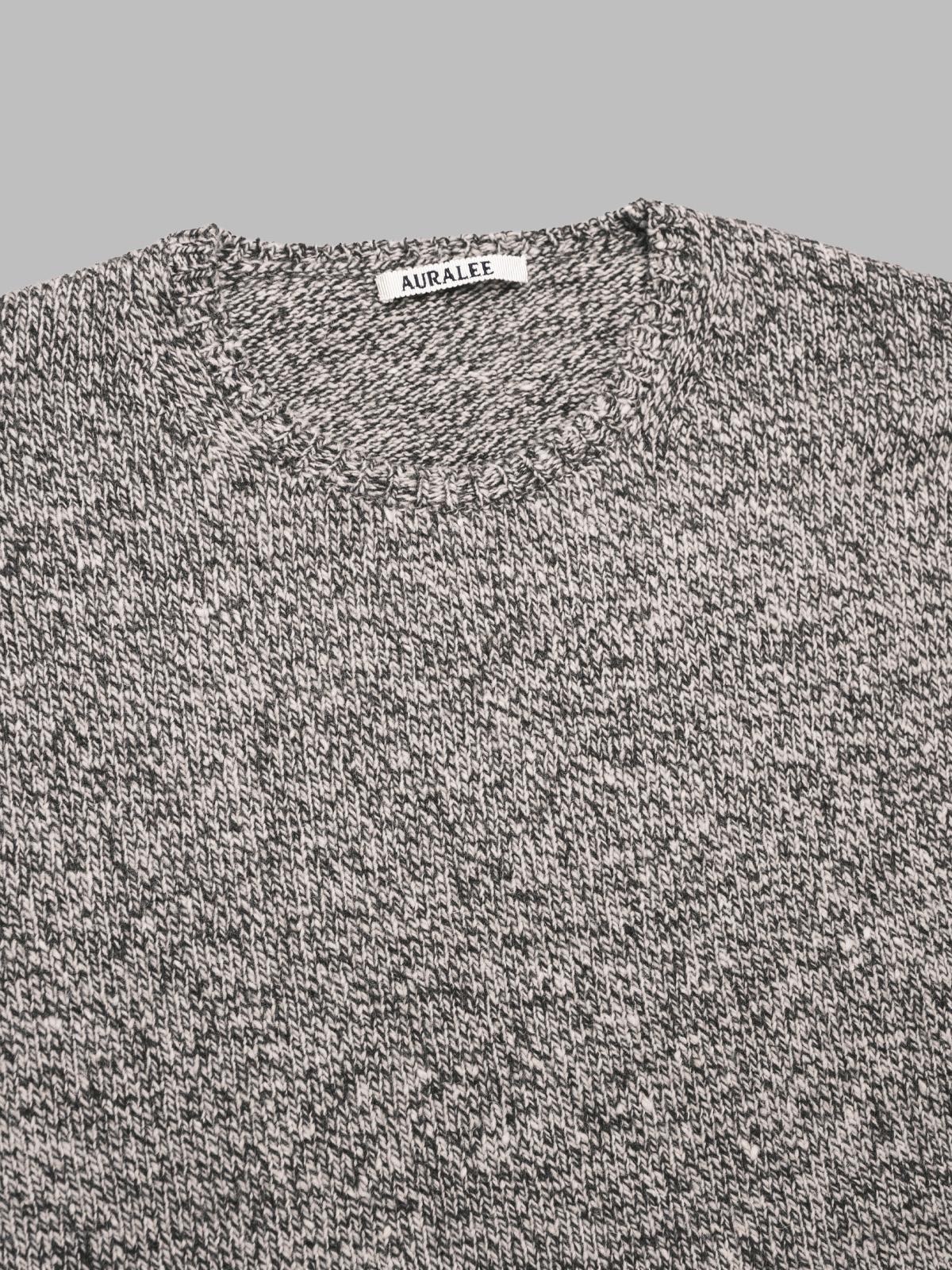 airy silk wool knit A25AP01JZ- TB AURALEE 