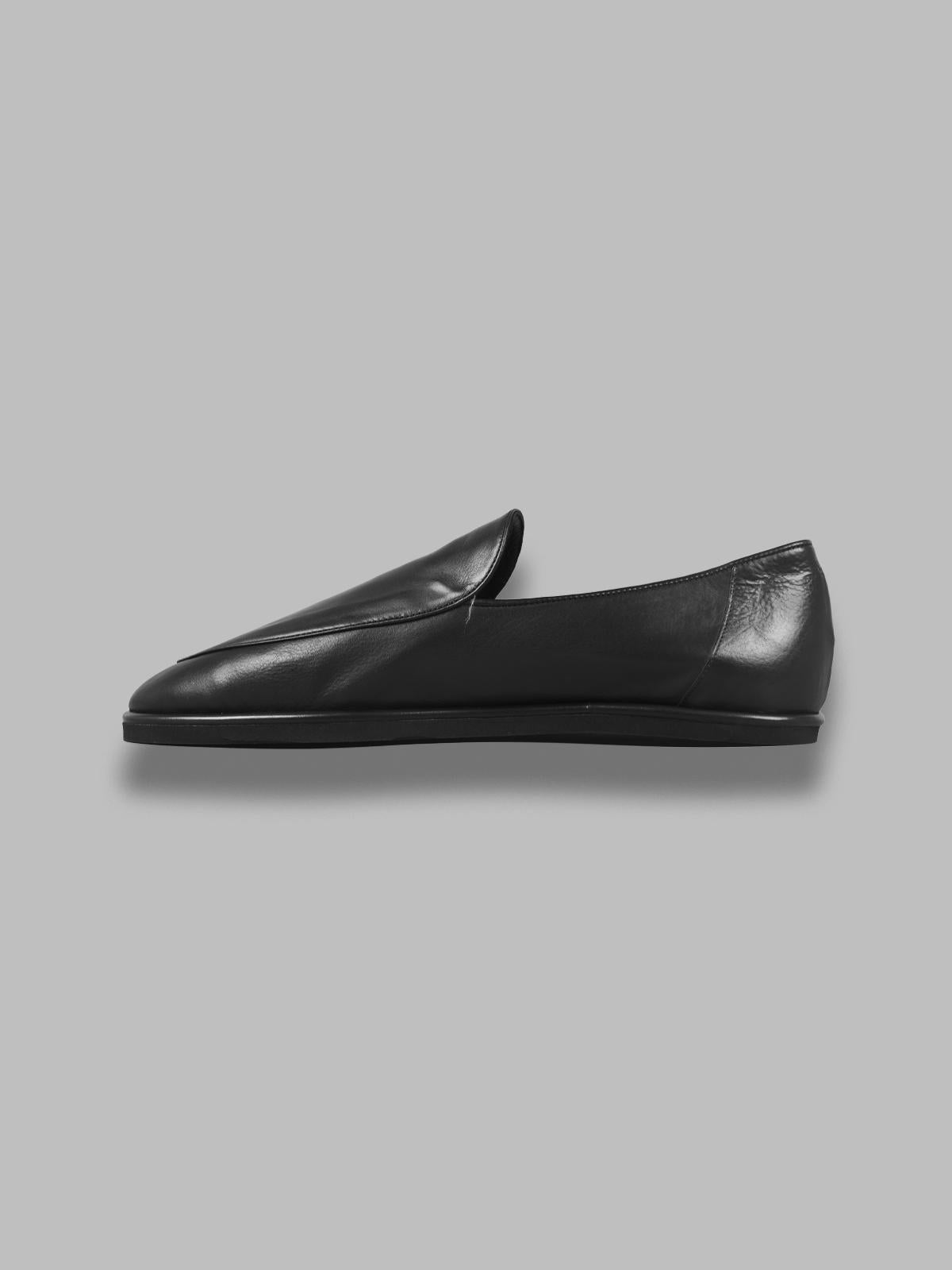 soft leather loafers A25AS07QD- BK AURALEE 
