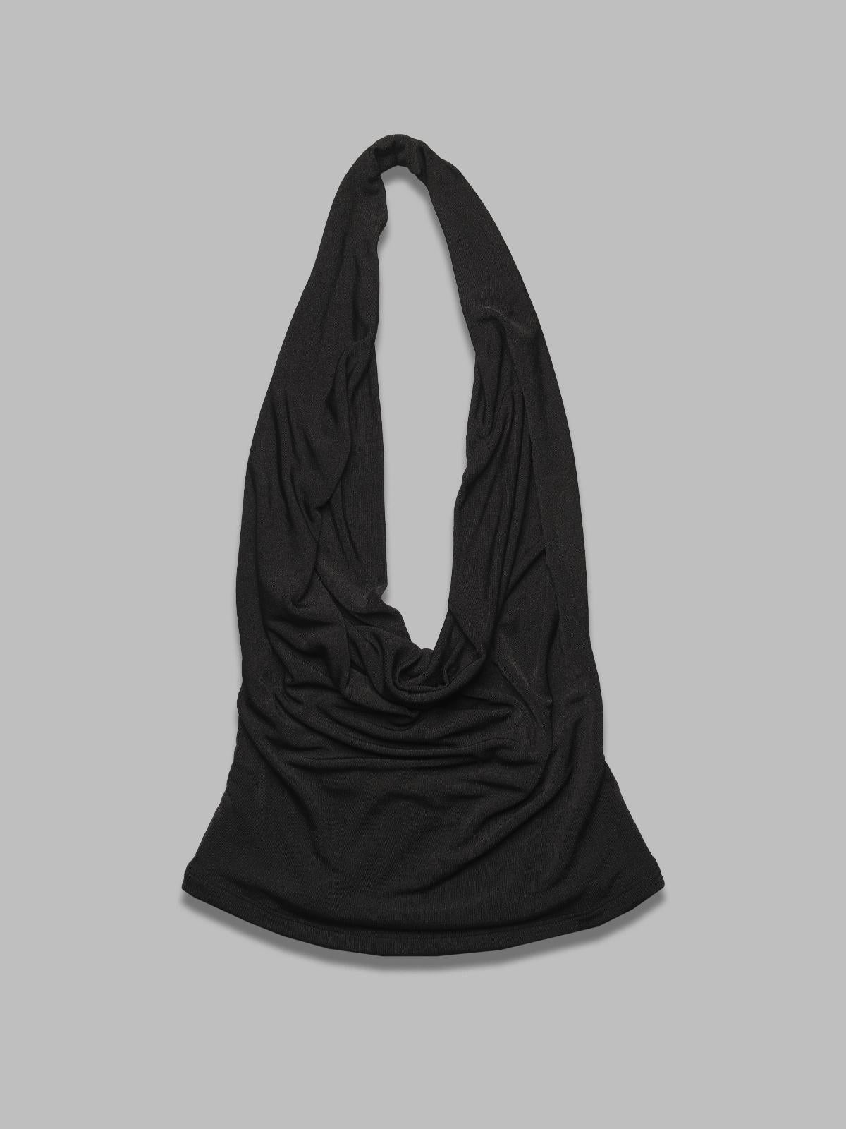 cowl neck top 250W147 BK MISBHV 