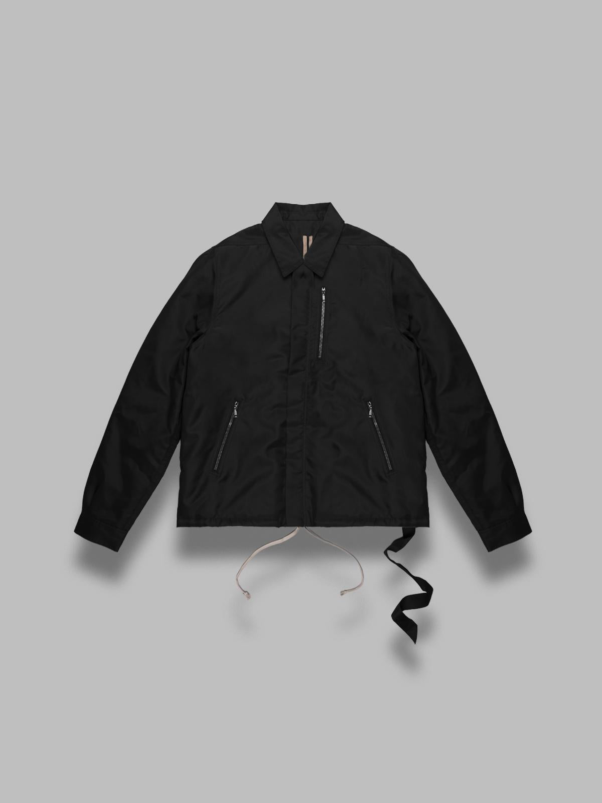 concealed zipfront jacket DU02E7775- NCV-09 RICK OWENS DRKSHDW 