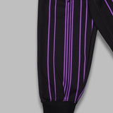 track jacket - poly jacquard SX402- BLACK NEEDLES 